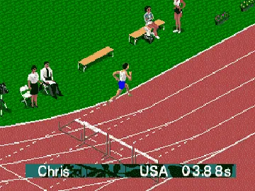 Olympic Summer Games (USA, Europe) screen shot game playing